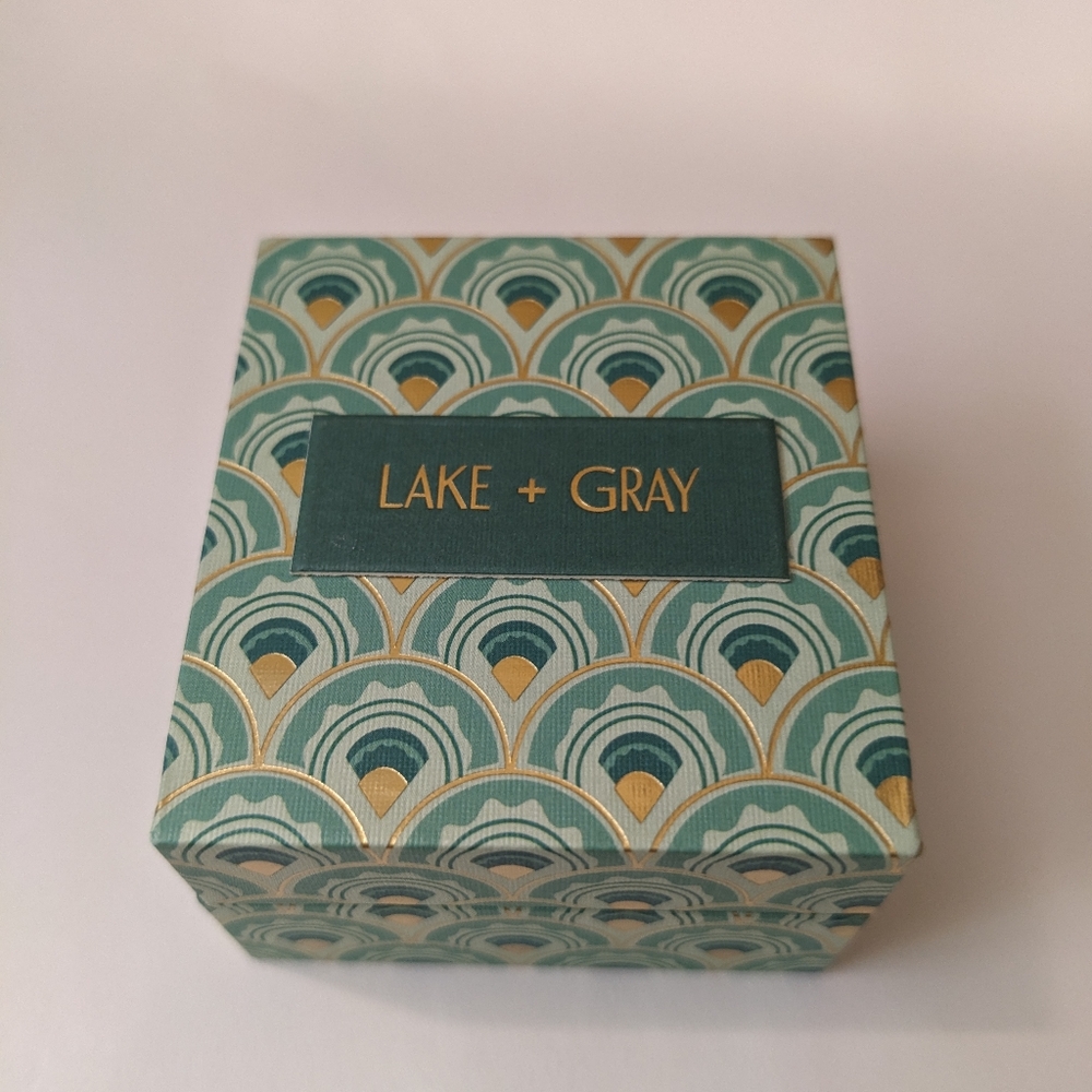 NWOT Lake + Gray Silver Halo Stud Earrings - Picture 9 of 12